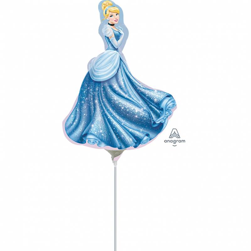 14" Disney Cinderella Mini Shape Foil Balloon
