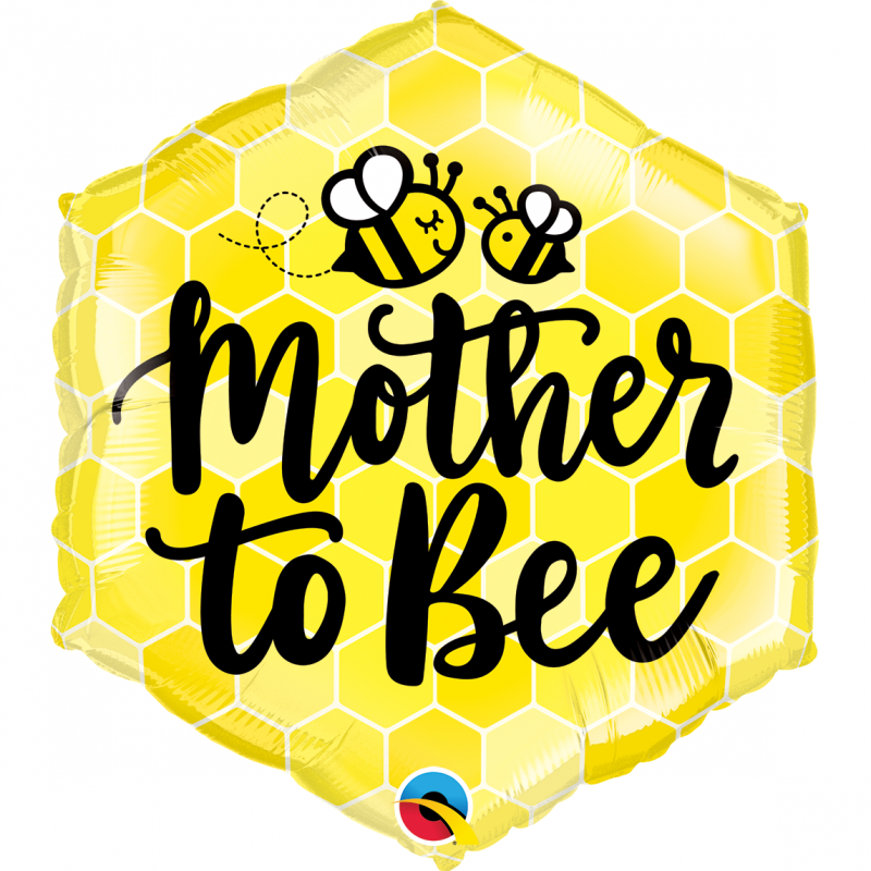 20'' Mother To Bee Hexagon Shape Foil Balloon
