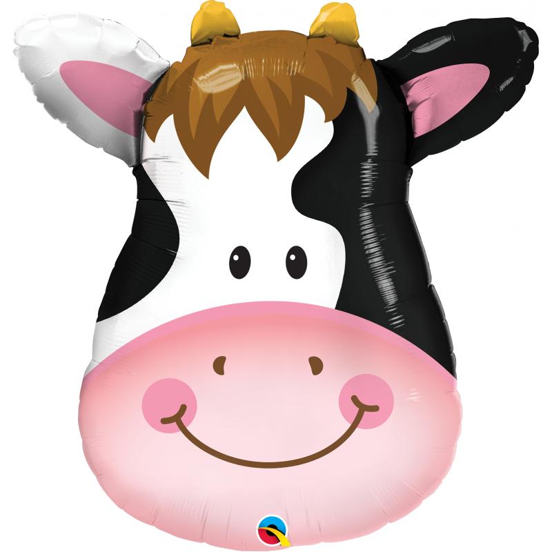 32'' Contented Cow Shape Foil Balloon