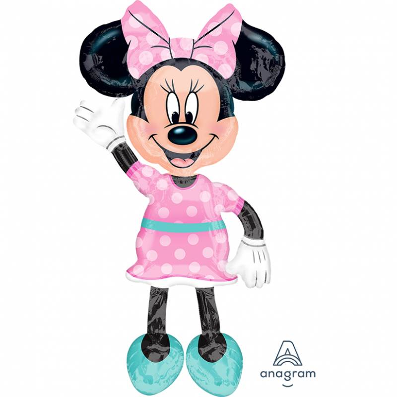 38" x 54" Disney Minnie Mouse Airwalker Foil Balloon