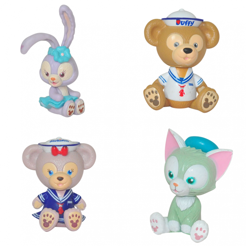 Duffy the Disney Bear and Friends Toy Cake Topper Set
