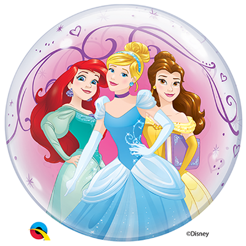 22'' Disney Princesses Bubble Balloon