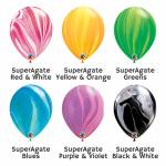 11" Superagate Latex Balloons
