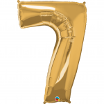 7" Number Foil Balloons